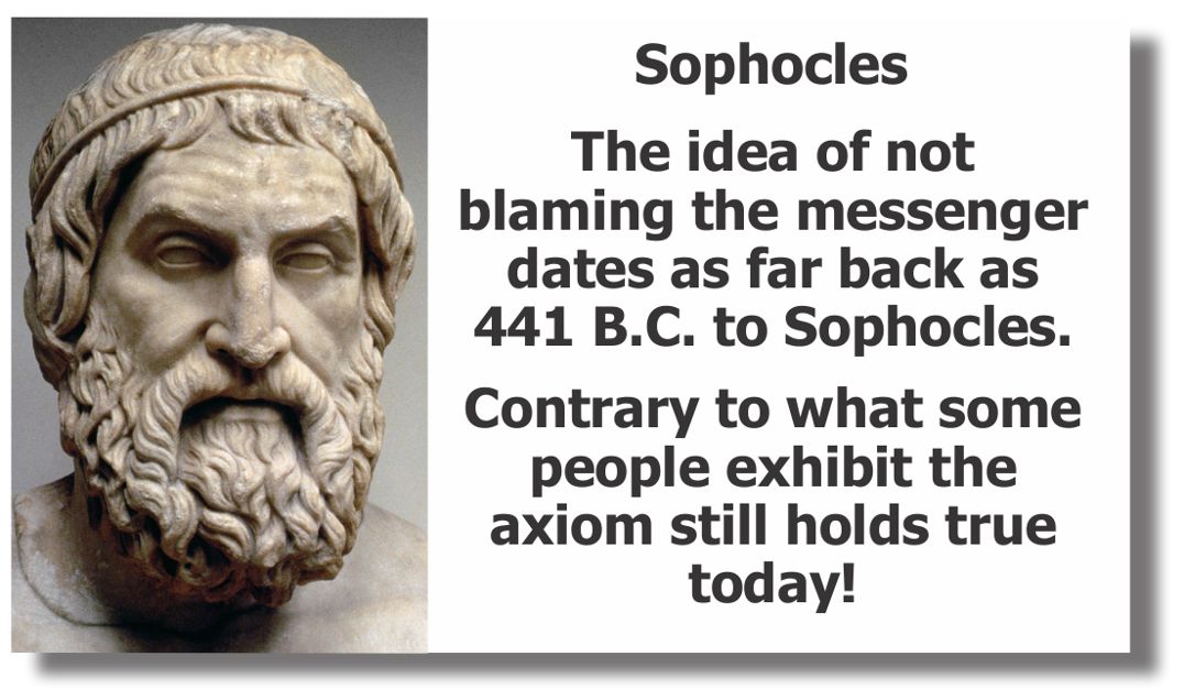 Sophocles on the Messenger
